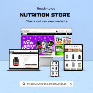 Nutrition Store Template